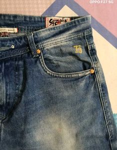 Stylish Blue Denim Jeans