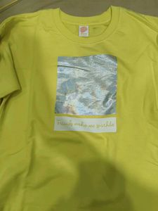 Yellow Graphic Print Top