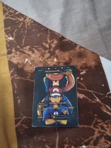 ASH KETCHUM VMAX 5000000 HP POKEMON CARD