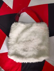 Fluffy Hobo Bag