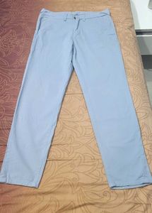 ZARA Light Blue Casual Pants
