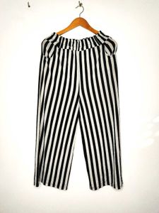 Black &amp; White Pallazo Pant