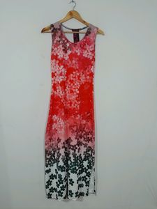 Pink Western Long Dress (Women's)