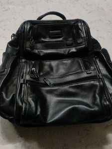Tumi Leather Backpack