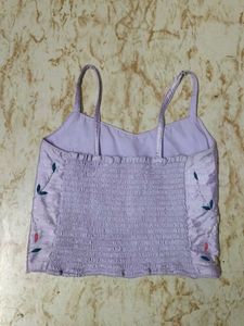 Lavender Embroidered Co-ord Set