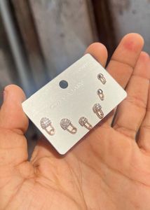 Premium Silver Finish Earrings