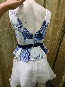 Floral Print Mini Dress