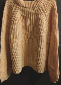 Mustard Knitted Sweater