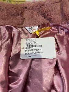 Pink Cozy Plush Poncho