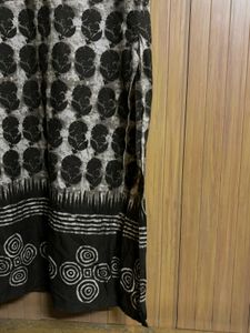 Brown Coloured Printed Kurti