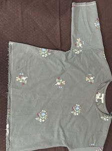 Floral Embroidered Top