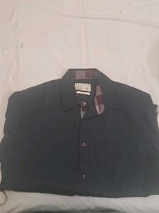 Cotton Black Shirt