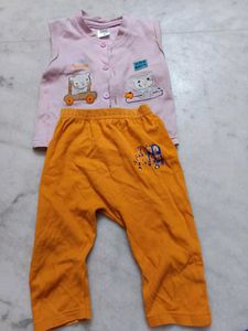 Two Tops Nd 2 Pant Set