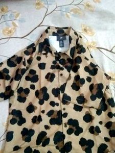 Animal Print H&amp;M Shirt