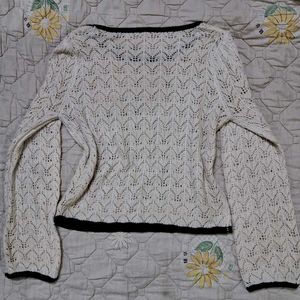 Vintage-Inspired Knit Top