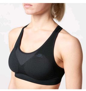 Kalenji Black Sports Bra - Size M