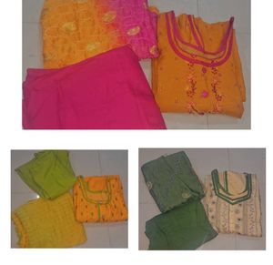 Dress Materials Combo Set Of 3