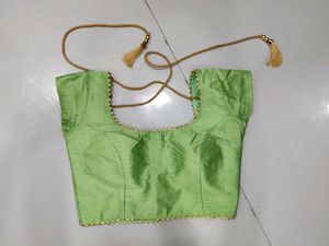 Mint Greet Lehenga Choli Set With Dupatta