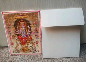 Nav Durga Navratri Photo Card