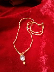 Gold Chain with Pendant