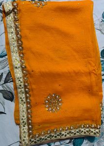 Yellow Saree