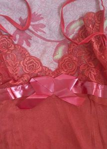 Red Lingerie Set