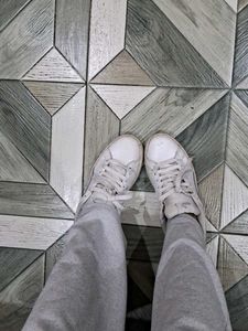 Puma White Leather Sneakers