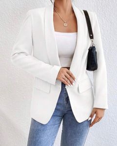 Elegant White Blazer