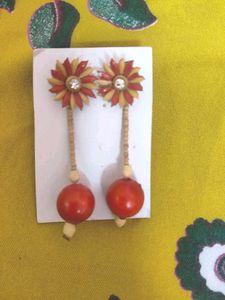 Boho Beaded Dangle Earrings