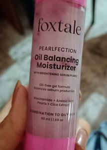 Foxtale Oil Balancing Moisturizer