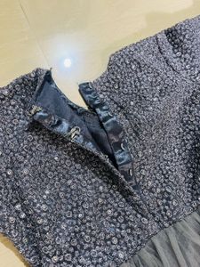 Elegant Grey Dress