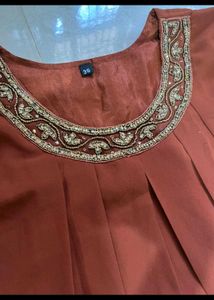 Ethnic Short Kurtha Suit (3 Piece Set )