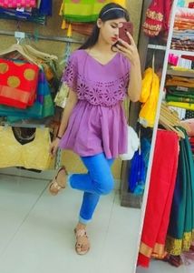 Indaisy Women&#39;s Cut WorkFashionable Trendy Falared
