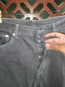 Light Grey Straight Jeans