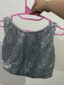 Sequin Party strechable Blouse