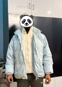 Premium Sky Blue Puffer jacket