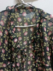 Sheer Chiffon Top
