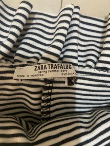 Striped Off-the-Shoulder Dress