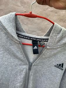 Orignal Adidas Gray Hoodie