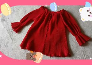 Red Off Shoulder Top 🌹