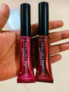New Loreal infallible paints metallics lips