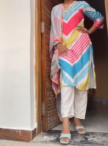 Colorful Kurta Set