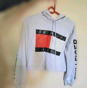 Women&#39;s Fashion Killa White Hoodie