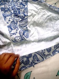 Mini Paisley High Low Tunic Dress