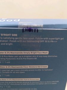 Plum Rice Water &amp; Niacinamide Trio Kit