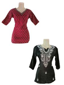 Two Beautiful Short Kurti Combo 😍
