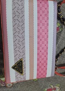 Stylish Striped Handbag