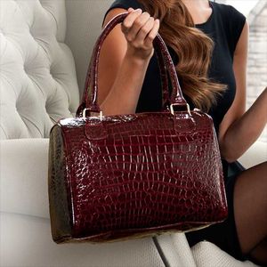 Oriflame Bordeaux Burgundy Dome Handbag