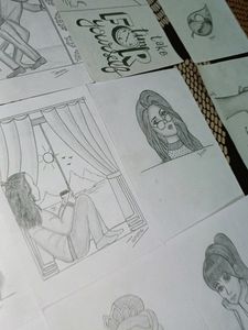 Hand-Drawn Art Collection