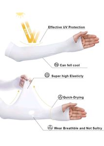 UV Protection Riding Gloves (White)